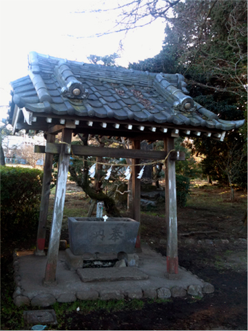 野々宮神社 手水舎