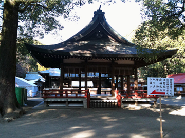 氷川神社 舞殿