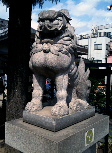 今戸神社 狛犬