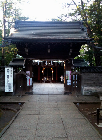 赤坂氷川神社 楼門