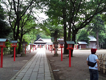 鷲宮神社 参道