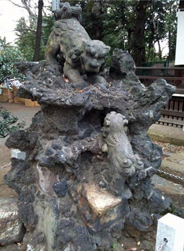 平塚神社 狛犬