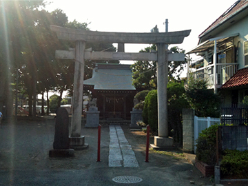 小野神社（府中市） 鳥居