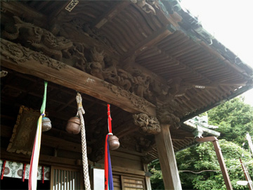 西叶神社 社殿