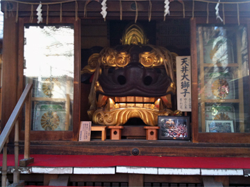 波除稲荷神社 獅子殿