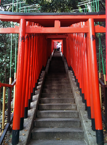 日枝神社 稲荷参道