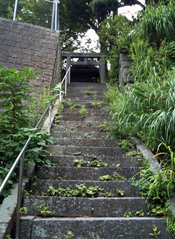 津守稲荷神社 階段