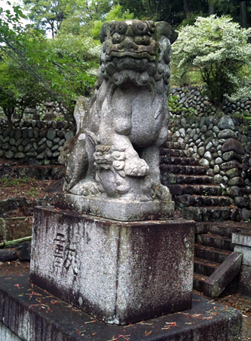 白鬚神社 狛犬