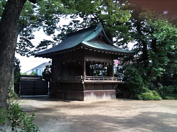 久伊豆神社 神楽殿