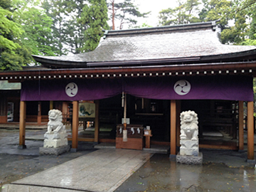 唐澤山神社 拝殿