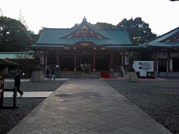 日枝神社 社殿