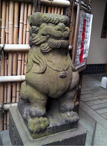 小網神社 狛犬