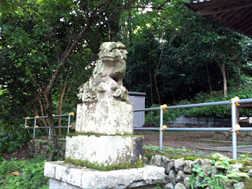 高尾山麓氷川神社 狛犬