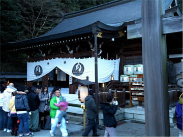 高麗神社 御社殿