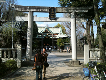 牛嶋神社 鳥居