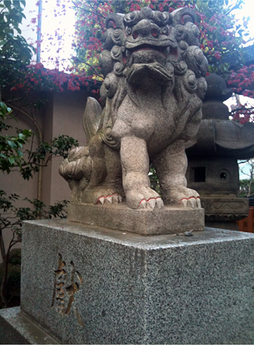 秋葉神社 狛犬