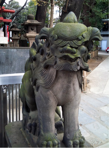 王子稲荷神社 狛犬