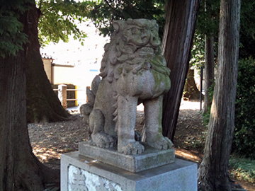 常久八幡神社 狛犬