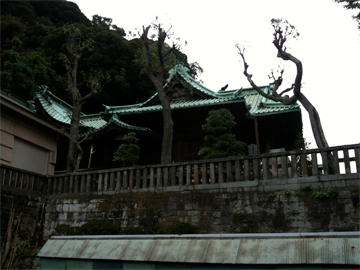 西叶神社 社殿