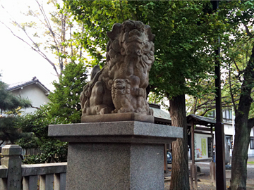 亀戸香取神社 狛犬