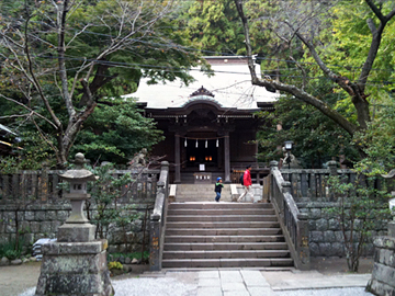 御霊神社 社殿