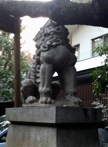 赤坂氷川神社 狛犬