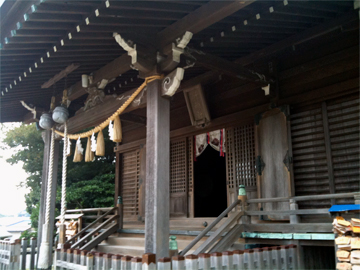 東叶神社 拝殿