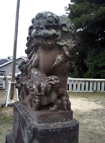 東叶神社 狛犬