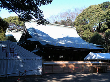 氷川神社 拝殿