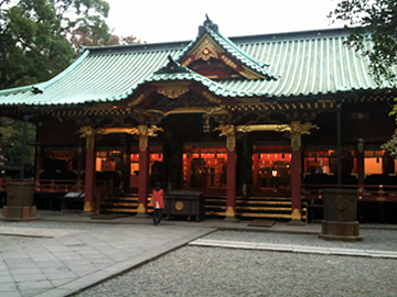 根津神社 社殿