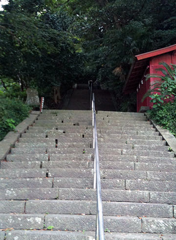 東叶神社 階段
