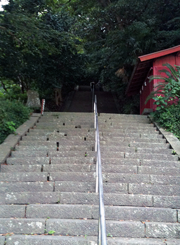 東叶神社 階段