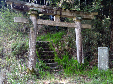 名草厳島神社 鳥居