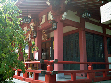 大沢香取神社 社殿