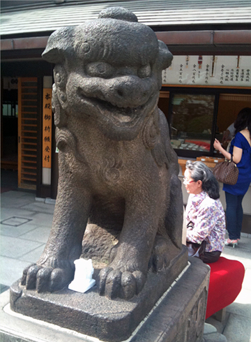 芝大神宮 狛犬