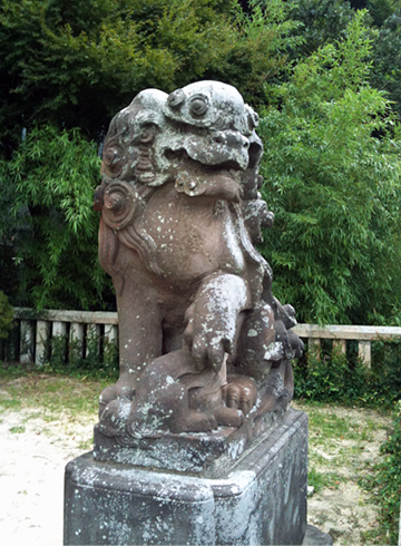 東叶神社 狛犬