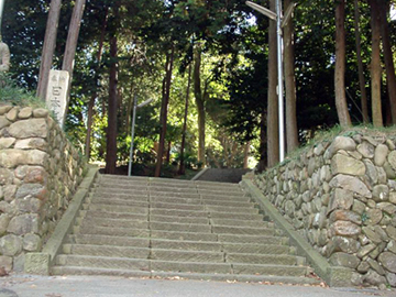 草薙神社 参道