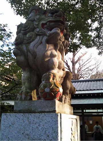 王子神社 狛犬