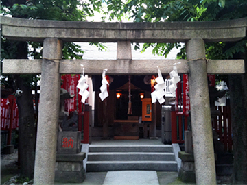 千代田稲荷神社 鳥居