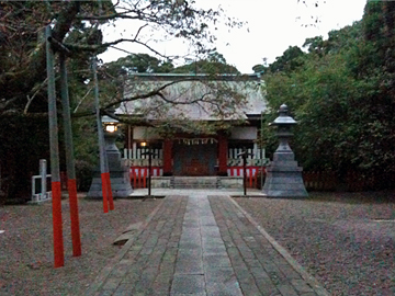 息栖神社 社殿