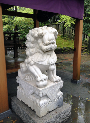 唐澤山神社 狛犬