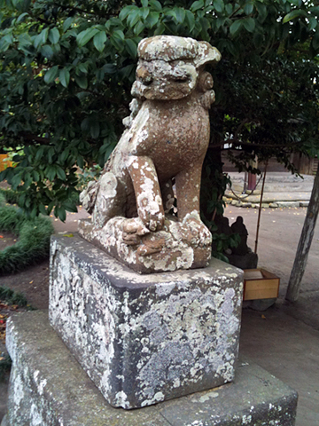 御霊神社 狛犬