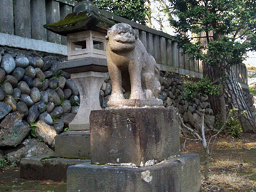 下野國一社八幡宮 狛犬