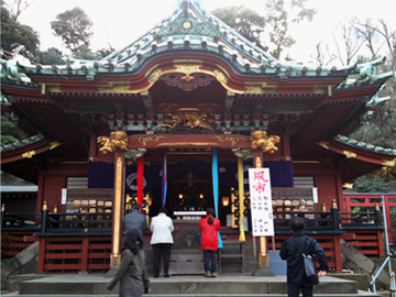 王子稲荷神社 拝殿