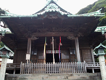 西叶神社 社殿