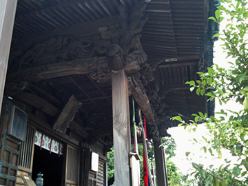 西叶神社 社殿