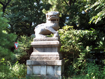 靖國神社 狛犬