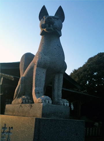 一瓶塚稲荷神社 狛狐