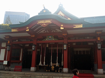 日枝神社 社殿