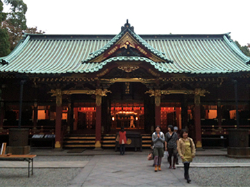 根津神社 社殿